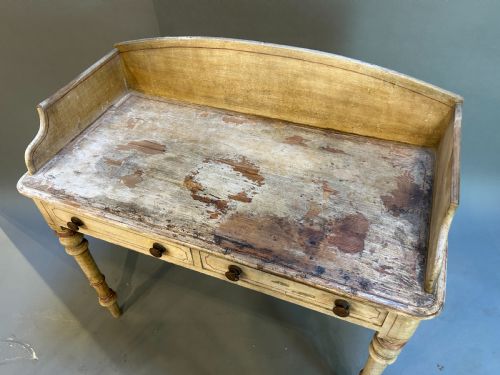 VICTORIAN PAINTED WRITING TABLE - ADDITIONAL PHOTO 2