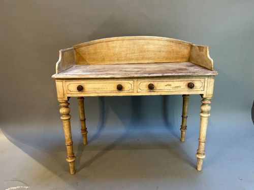 VICTORIAN PAINTED WRITING TABLE - ADDITIONAL PHOTO 6