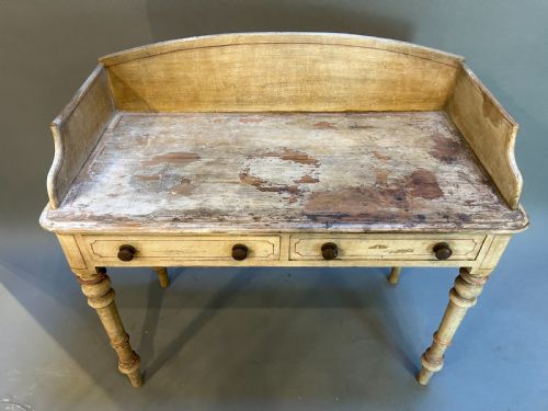 VICTORIAN PAINTED WRITING TABLE - ADDITIONAL PHOTO 7