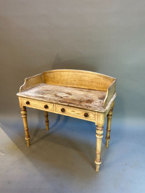 VICTORIAN PAINTED WRITING TABLE - ADDITIONAL PHOTO 1