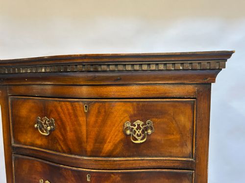 GEORGIAN REVIVAL TALLBOY CHEST OF DRAWERS - ADDITIONAL PHOTO 2