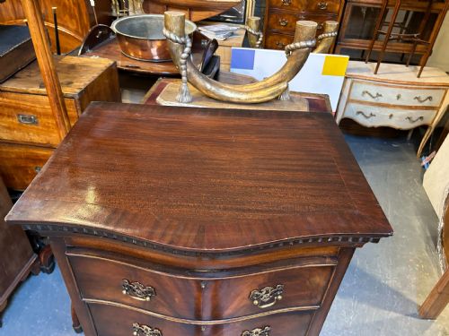 GEORGIAN REVIVAL TALLBOY CHEST OF DRAWERS - ADDITIONAL PHOTO 11