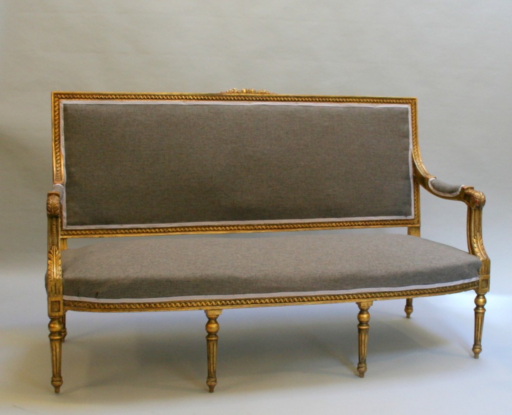 french gilt sofa 