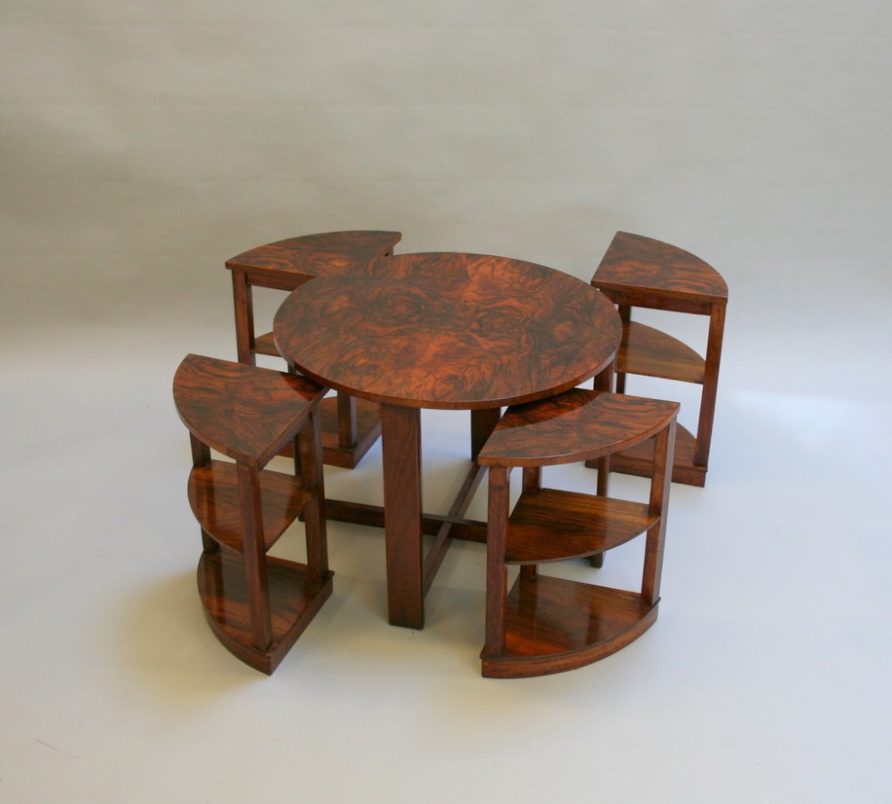 Art Deco nest of tables
