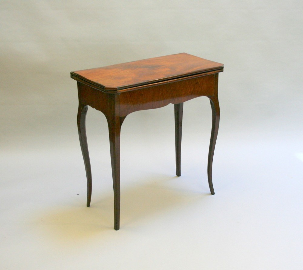 french card table