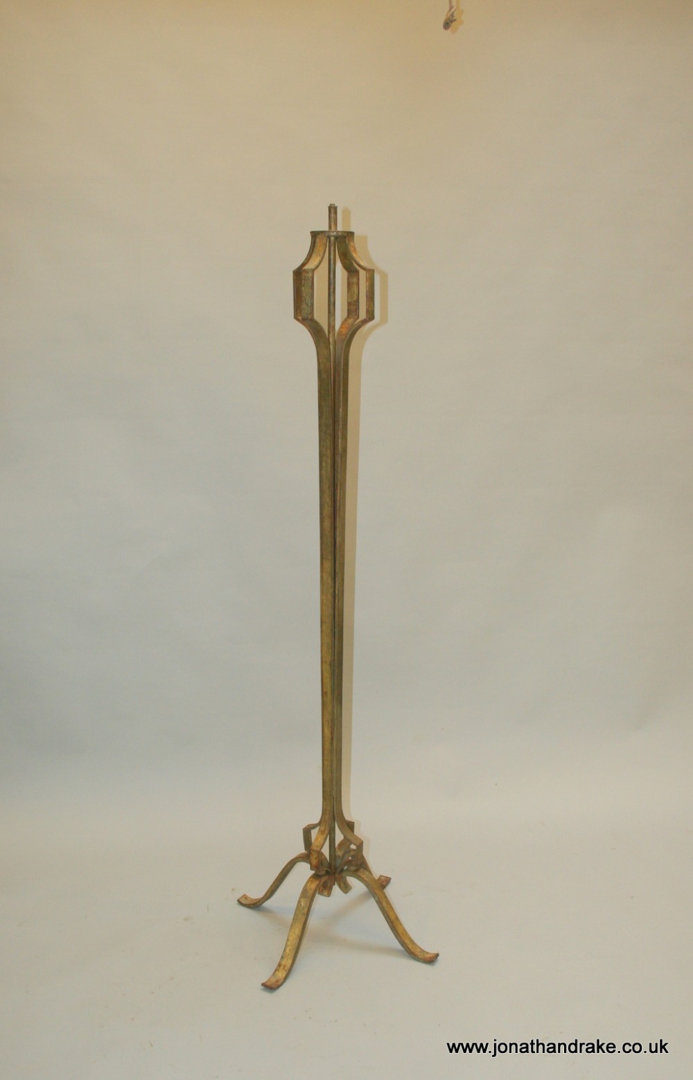 Continental Art Deco lamp standard