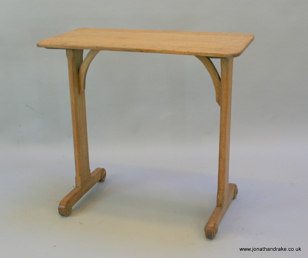 William 1V oak side table