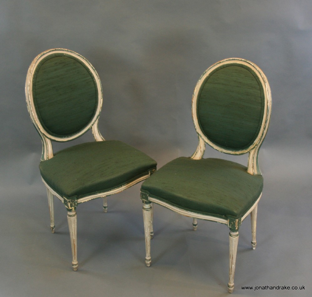 French salon chairs
