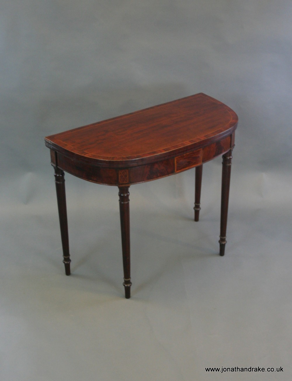 George 111 mahogany card table