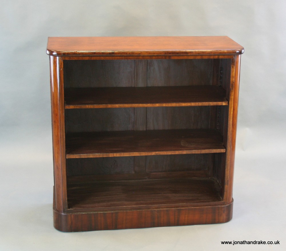 Victorian open bookcase