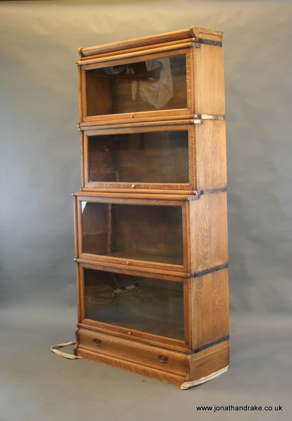 Globe Wernicke Oak Bookcase