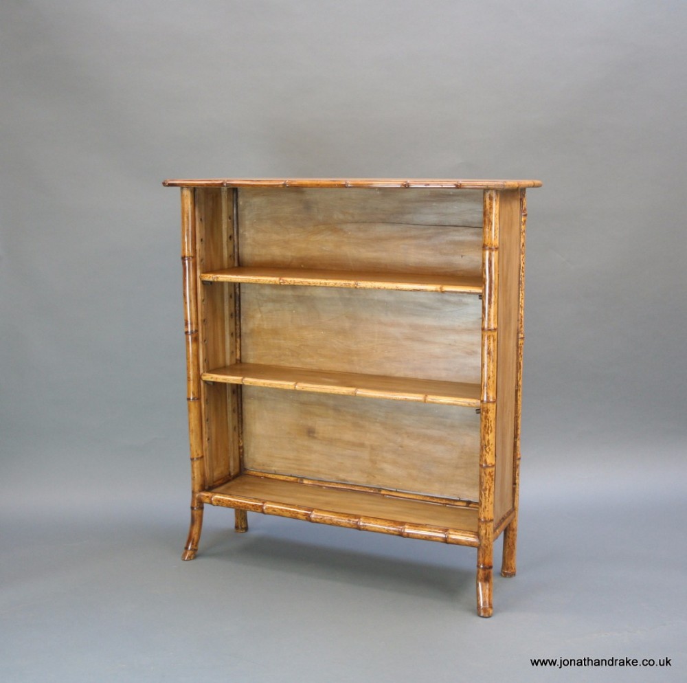 Victorian Bamboo Bookcase