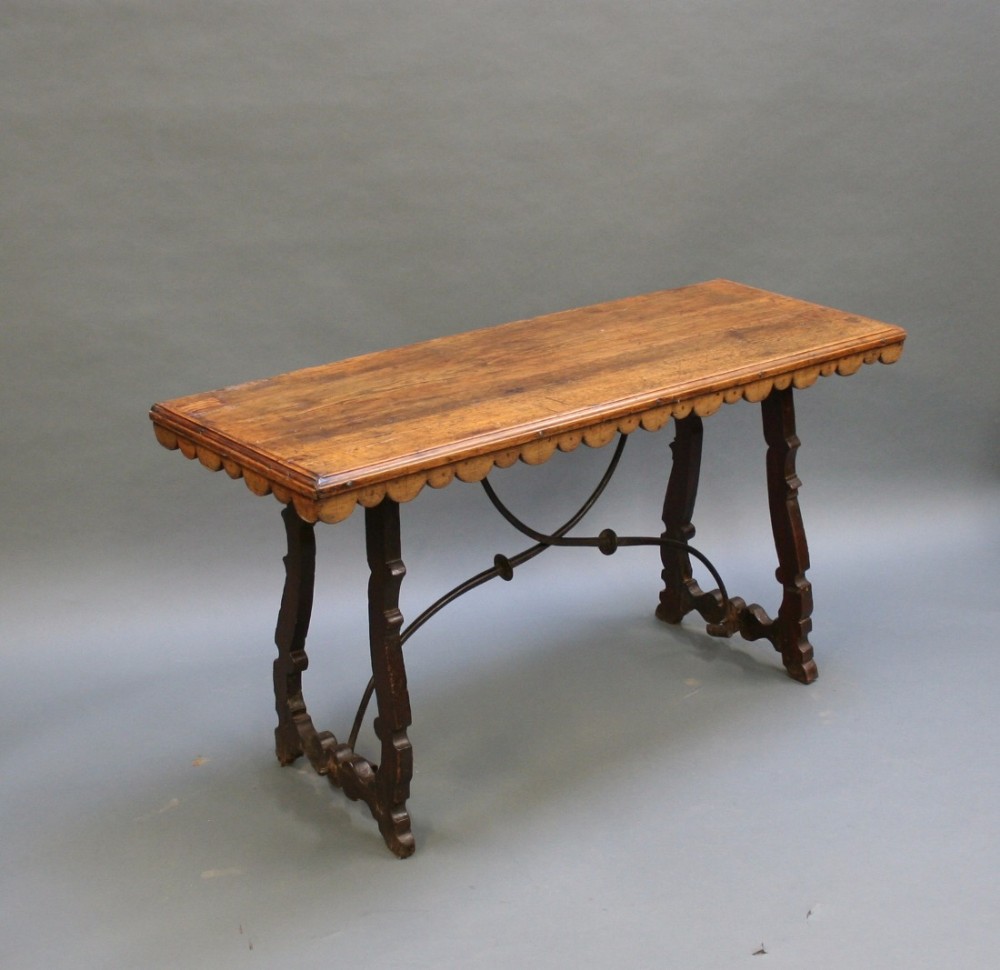 SPANISH SIDE TABLE, NINETEENTH CENTURY