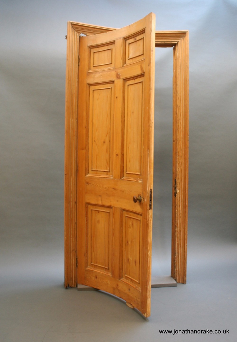 Eighteenth Century concave door & surround