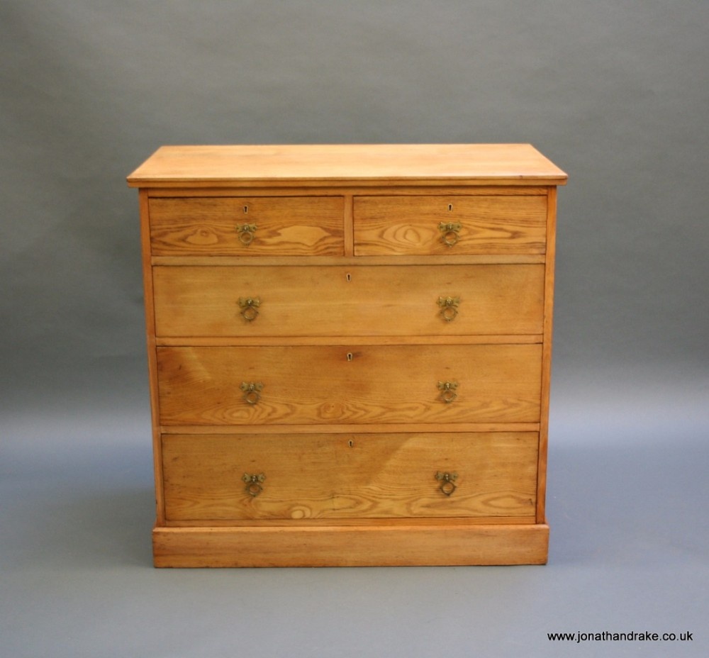 victorian ash pine chest