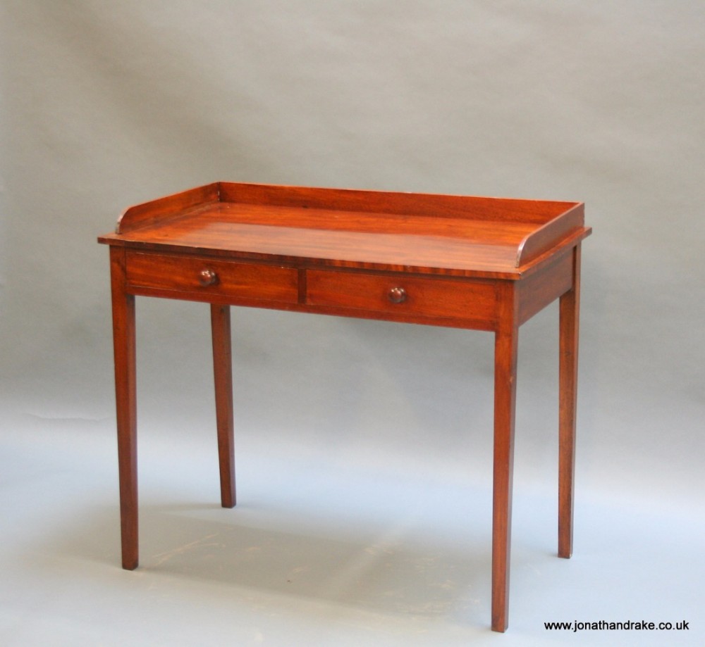 Mid C19th writing side table