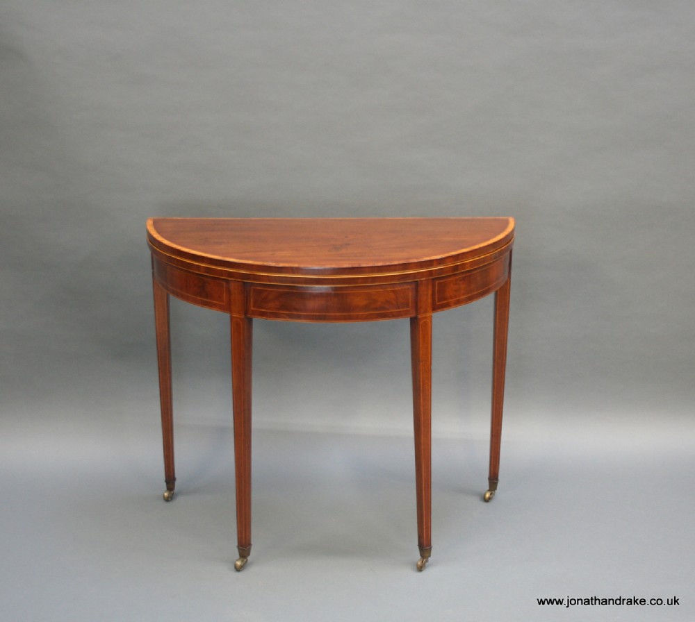 George 111 card table
