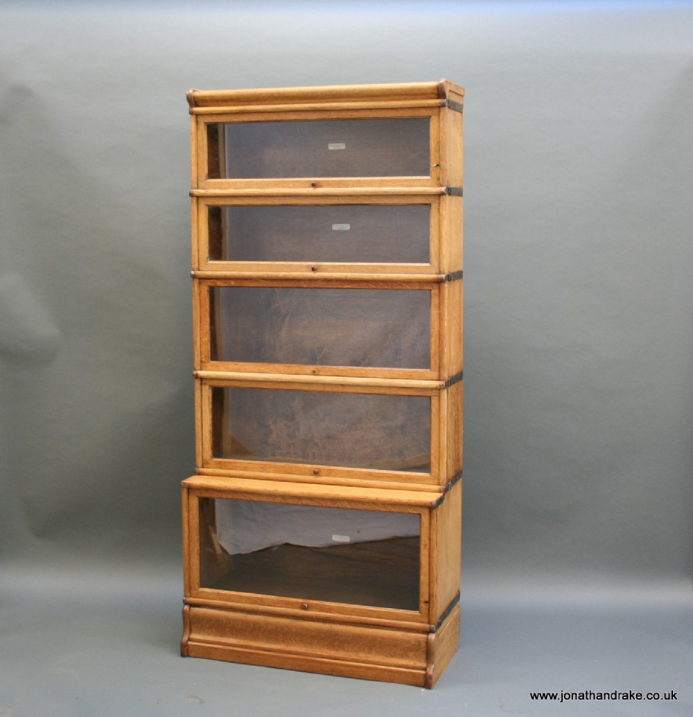 Globe Wernicke oak bookcase