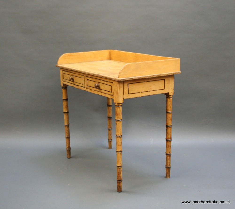 C19th painted side table
