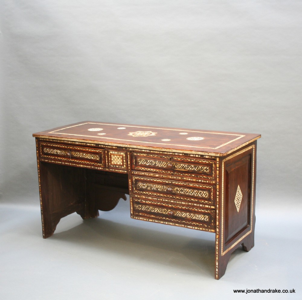 A Moorish free-standing desk