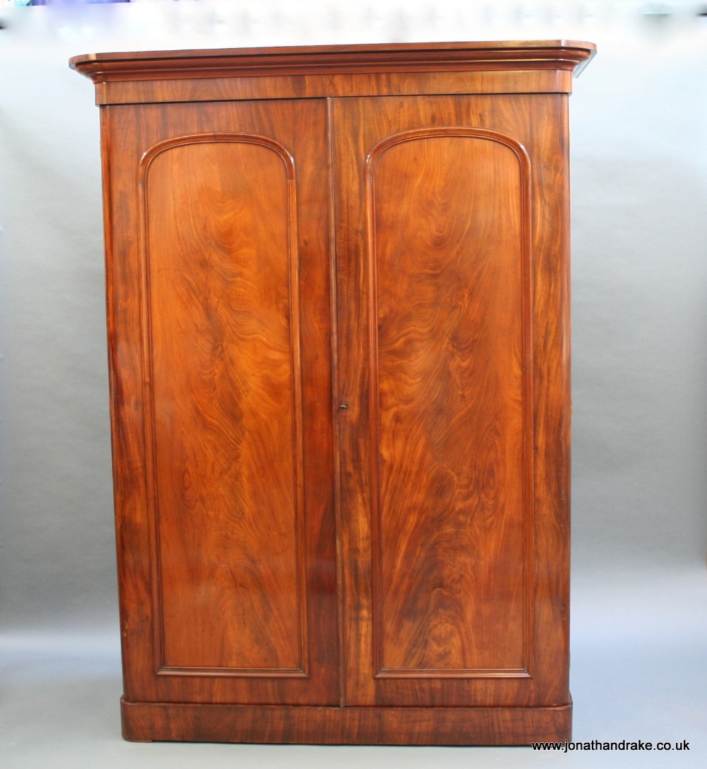 Victorian double wardrobe