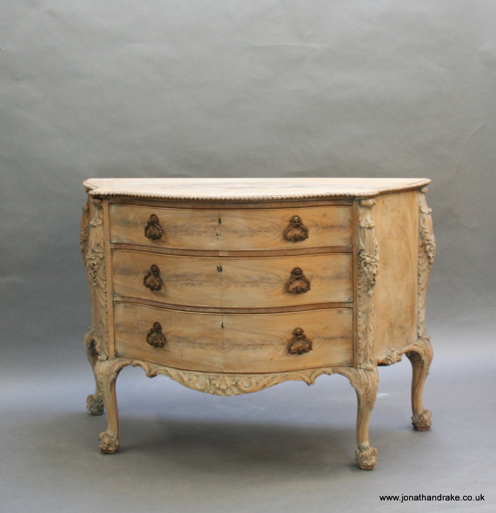 Chippendale Revival commode chest
