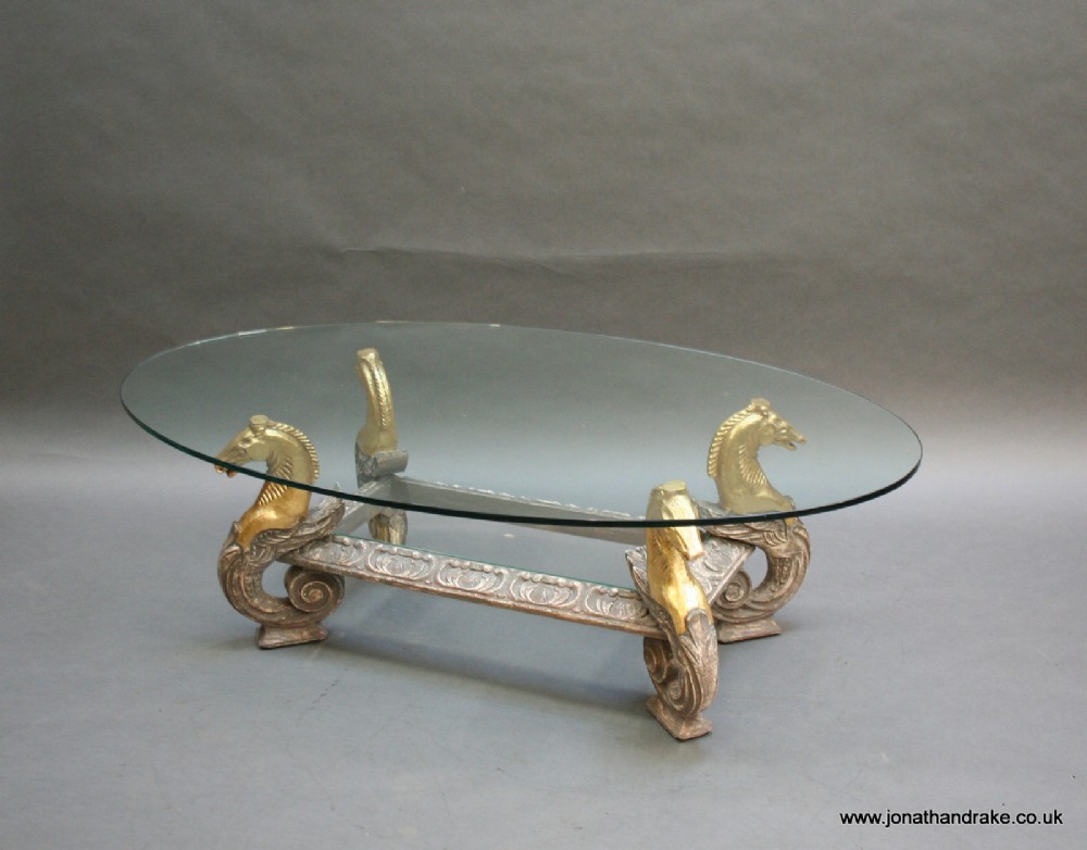Venetian Parcel-Gilt Coffee Table