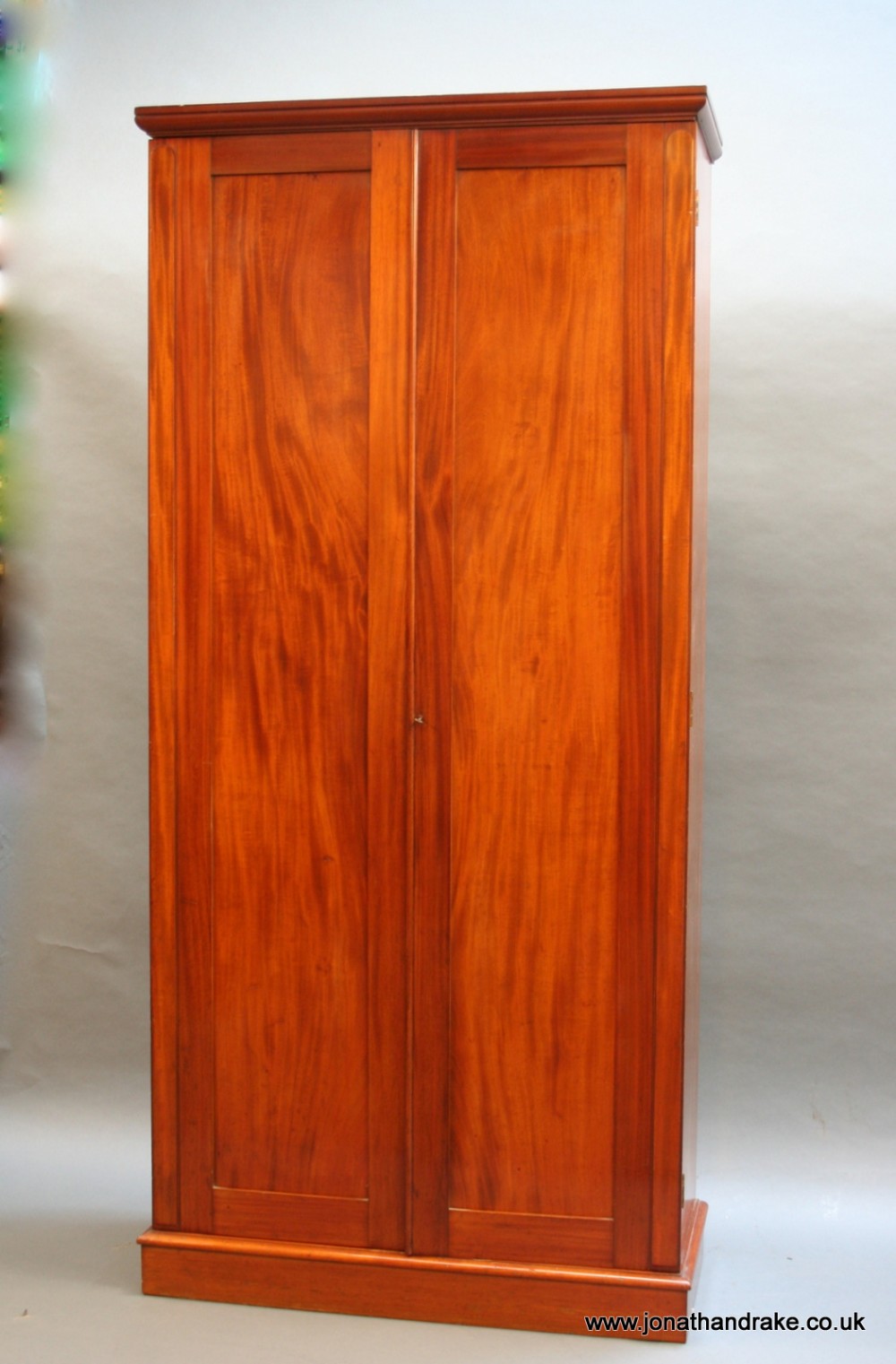 C19th  bookcase cabinet of tall proportions