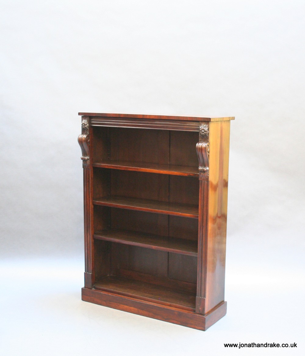 Victorian Rosewood Bookcase 