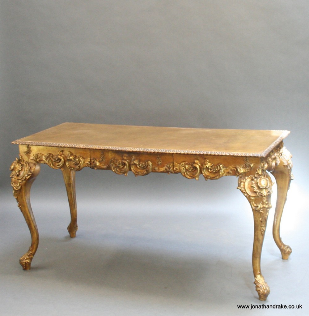 Italian Gilt Rococo Table