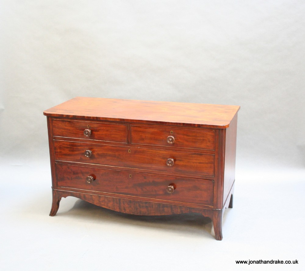Victorian mahogany low chest