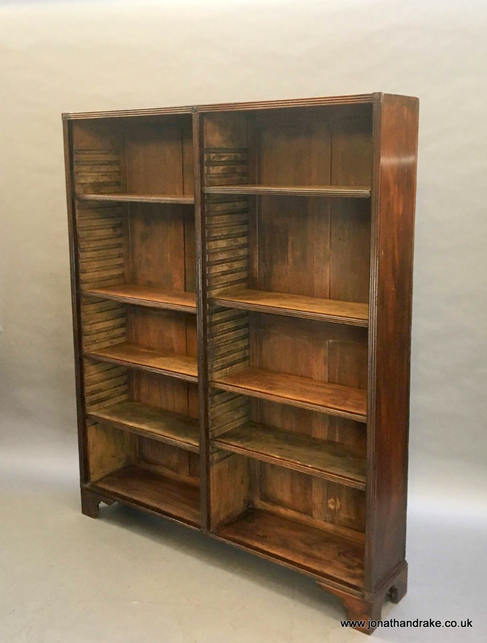 C19th floor standing library bookcase