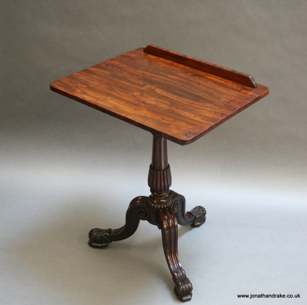 George IV Occasional Reading Table, Gillows Quality