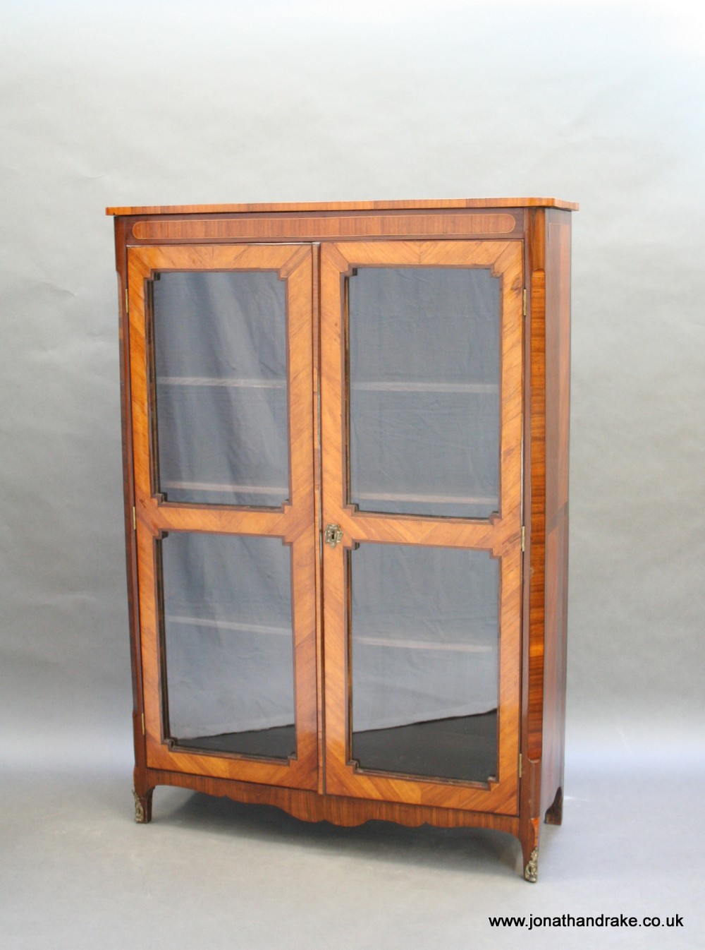 C19th French bibliotheque bookcase
