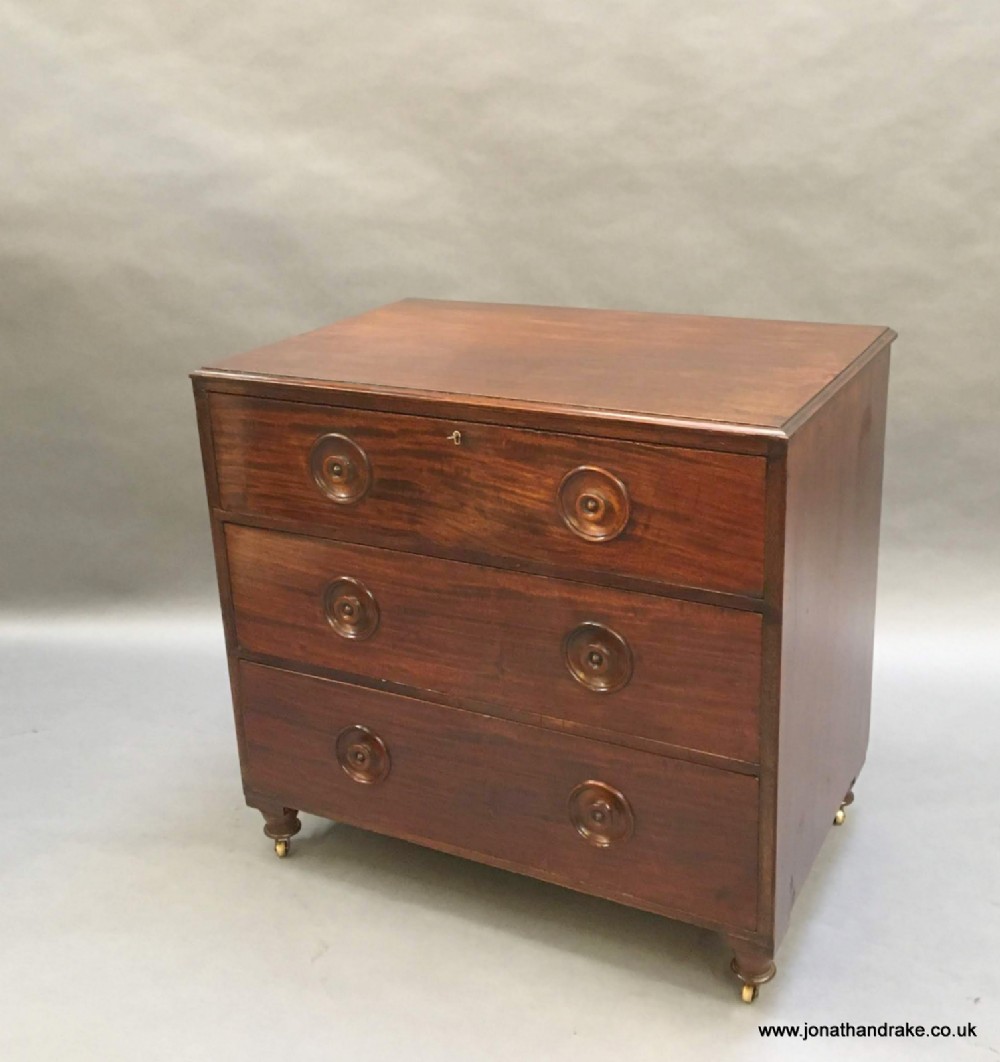 C19th small marine chest