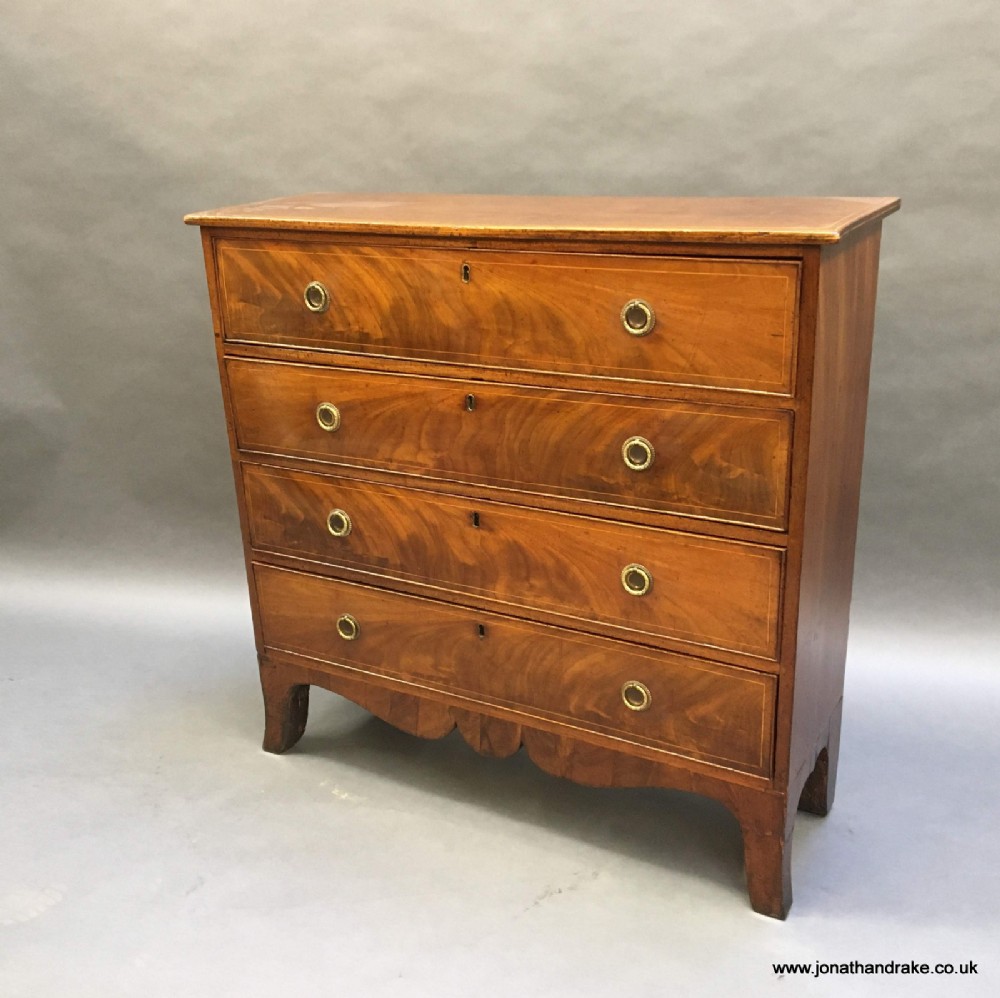 Georgian hall chest