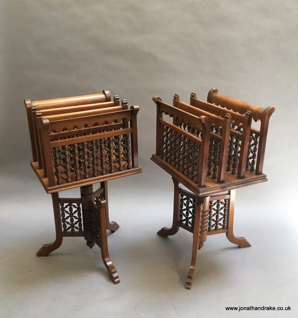 Pair C19th Moorish Canterbury by Liberty