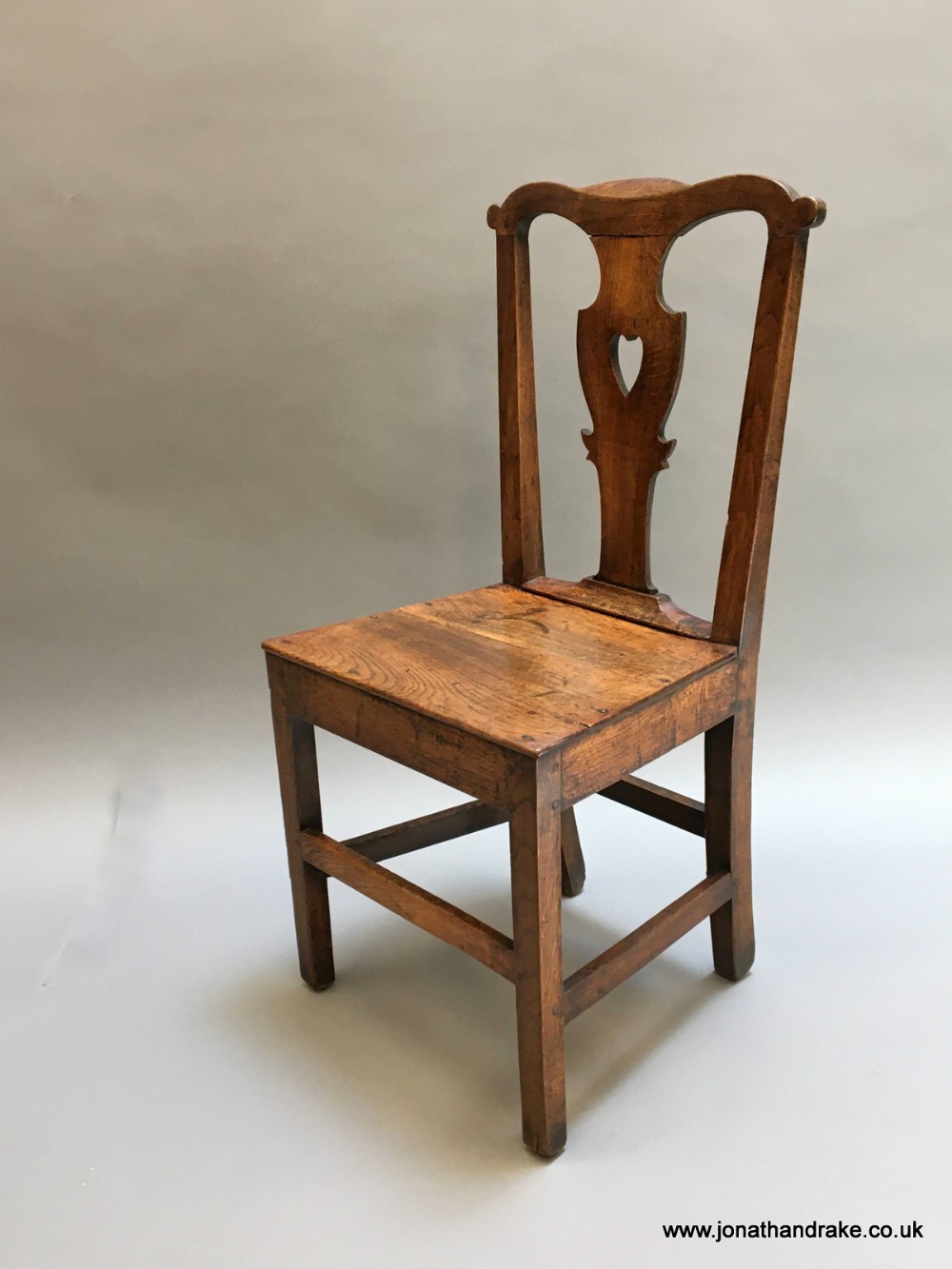 C18th Oak Side Chair