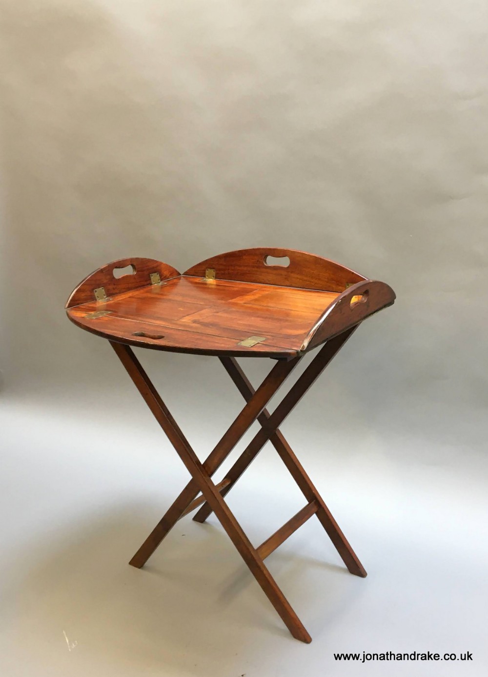 George III butlers tray on stand
