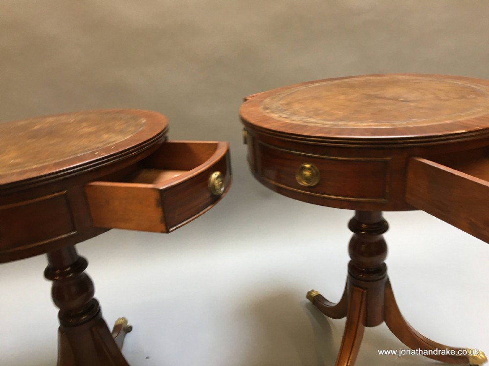 Pair Georgian Revival side tables View III