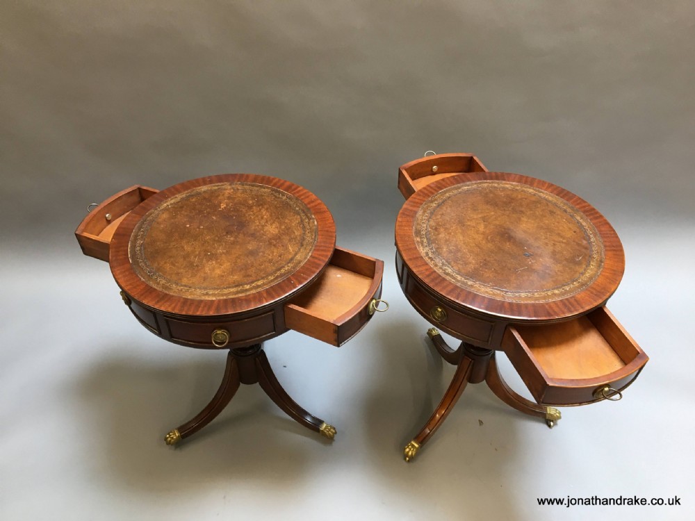 Pair Georgian Revival side tables View IV