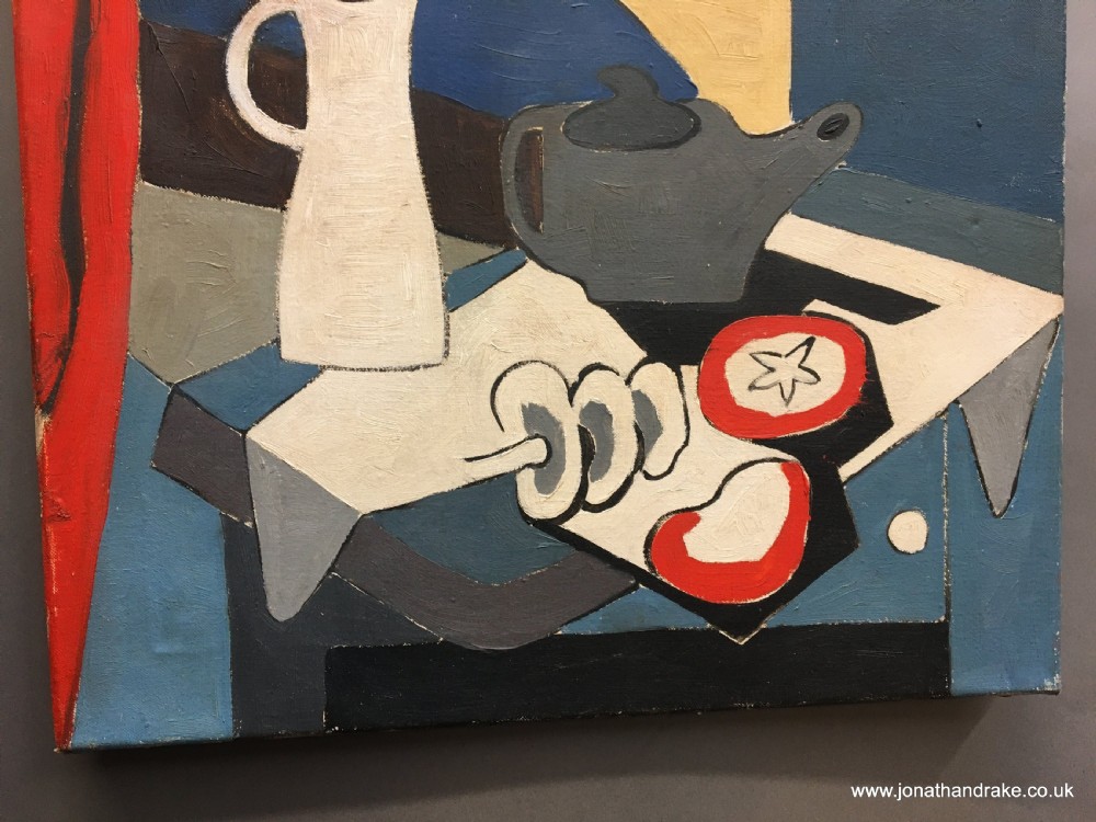 oil on canvas St Ives still-life View II