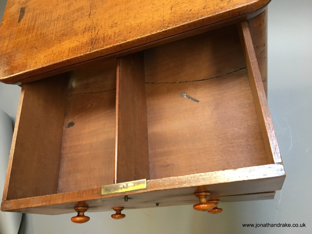 Victorian narrow chest of drawers View VIII