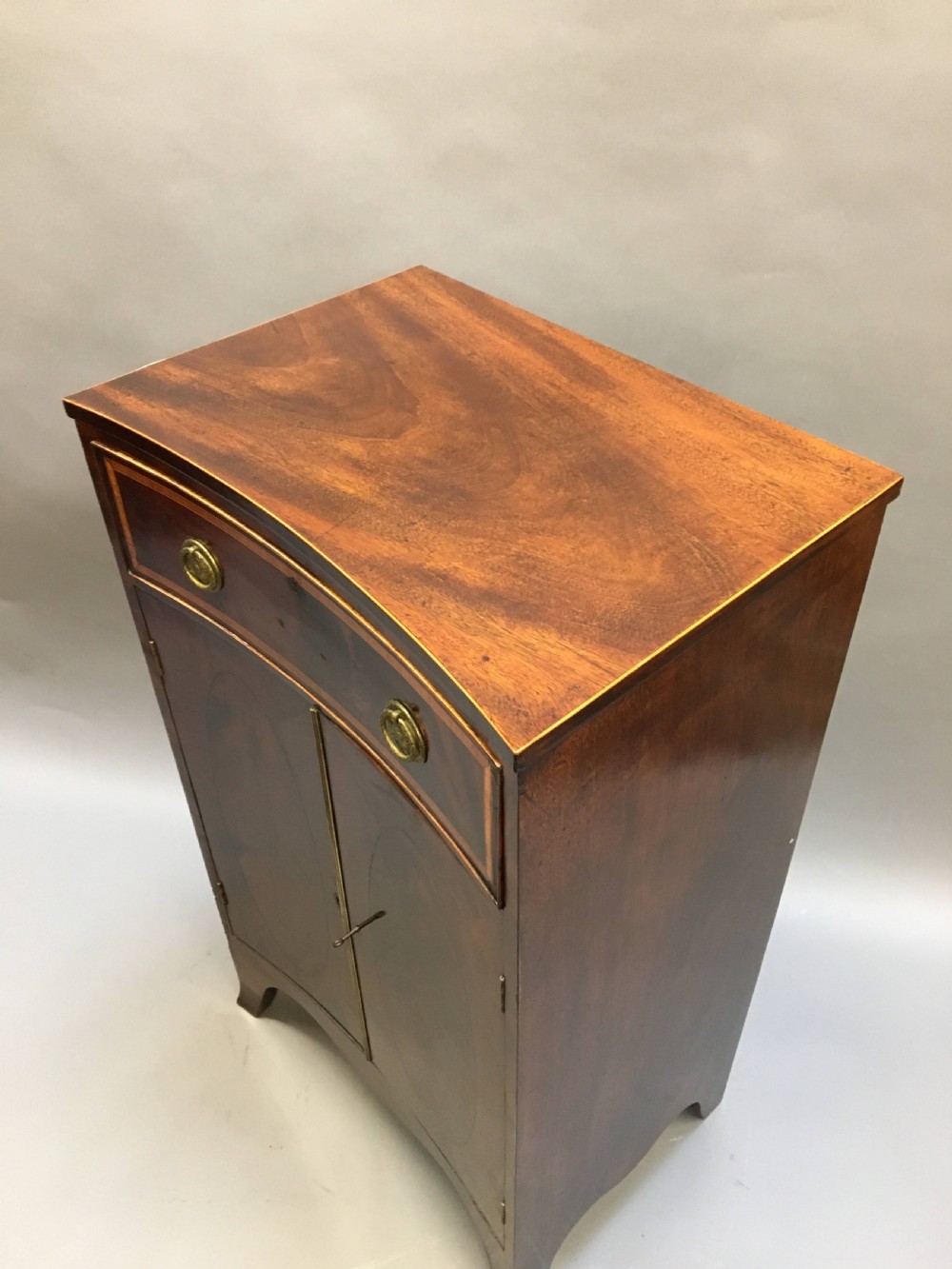 C19th concave side cabinet View V