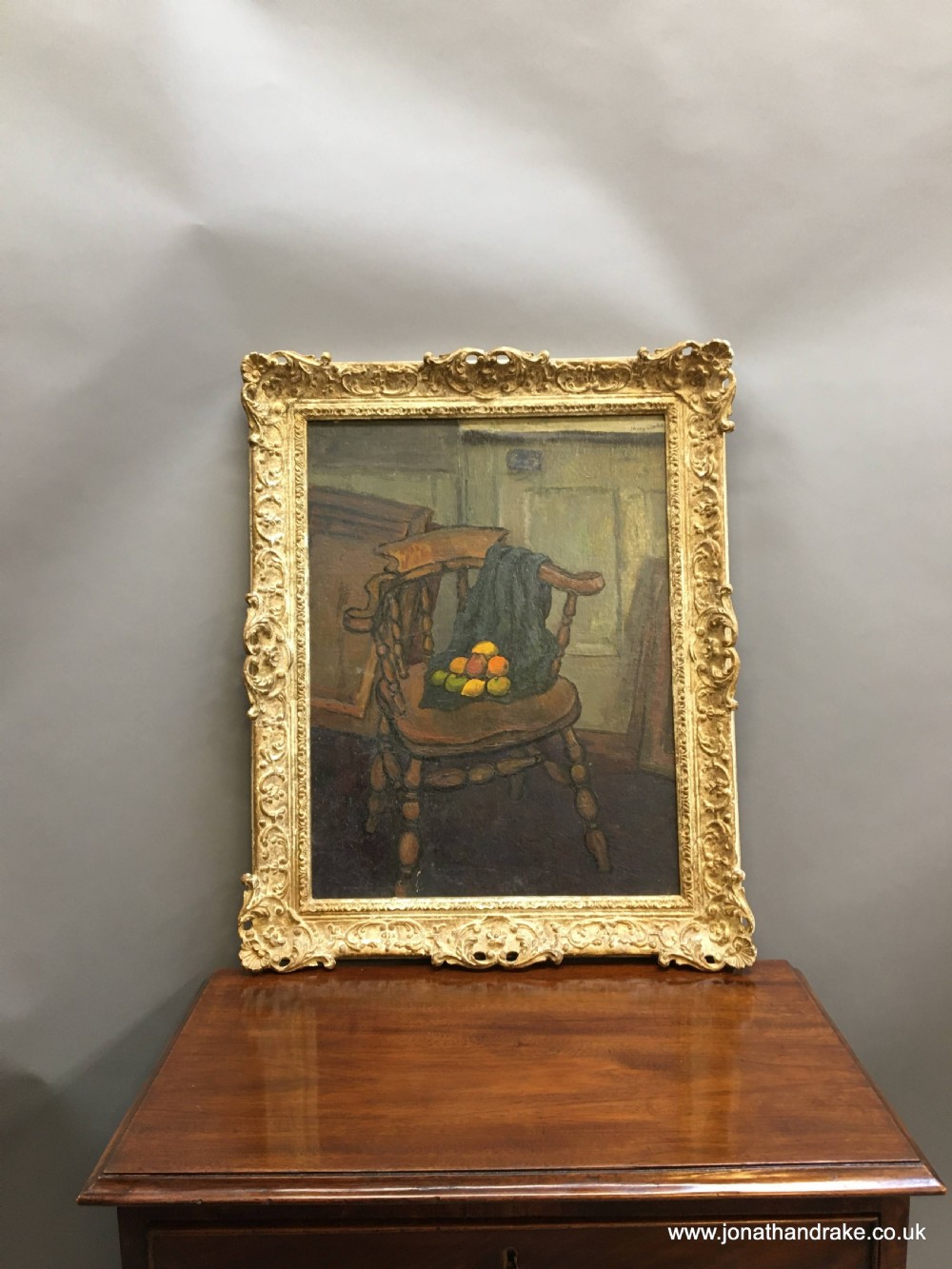 oil on board , still-life signed View VII