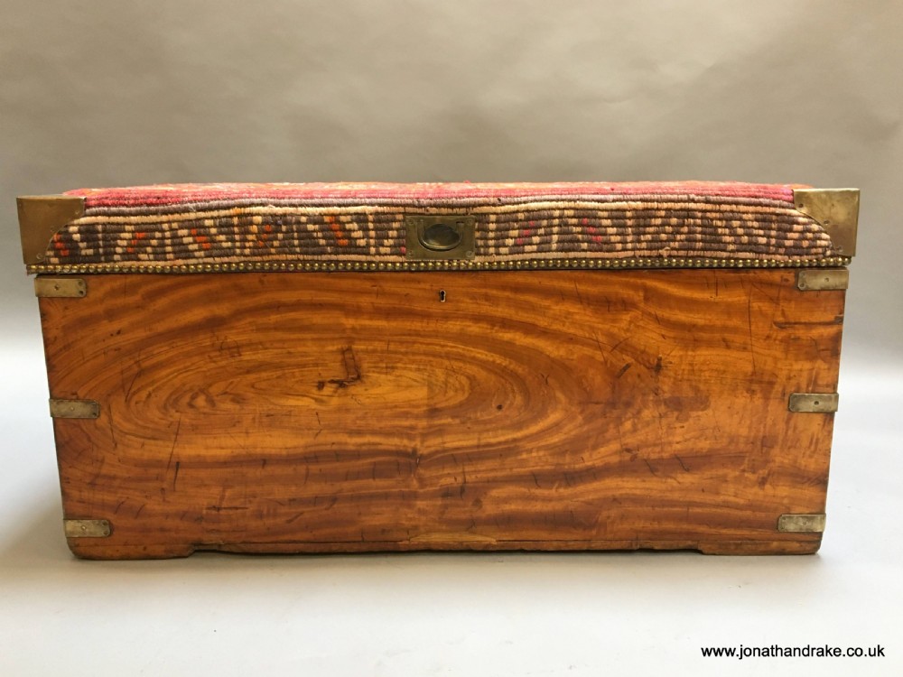 Campaign camphor trunk chest View VI