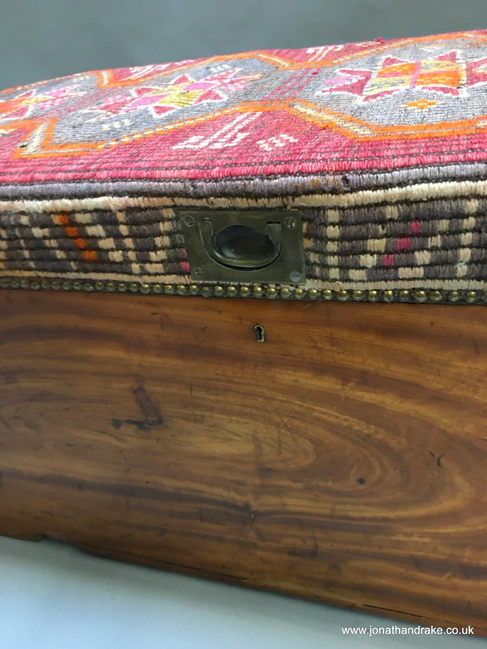Campaign camphor trunk chest View VII