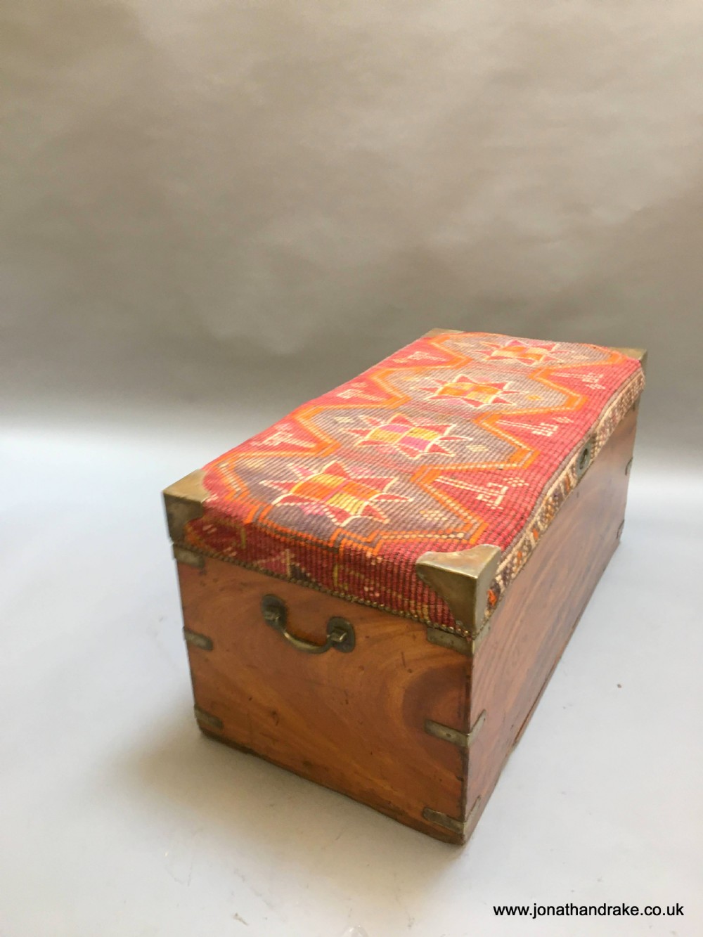 Campaign camphor trunk chest View XI