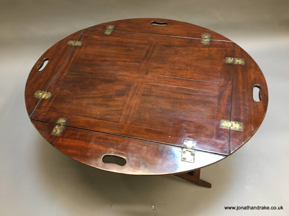 Georgian butlers tray coffee table View VIII