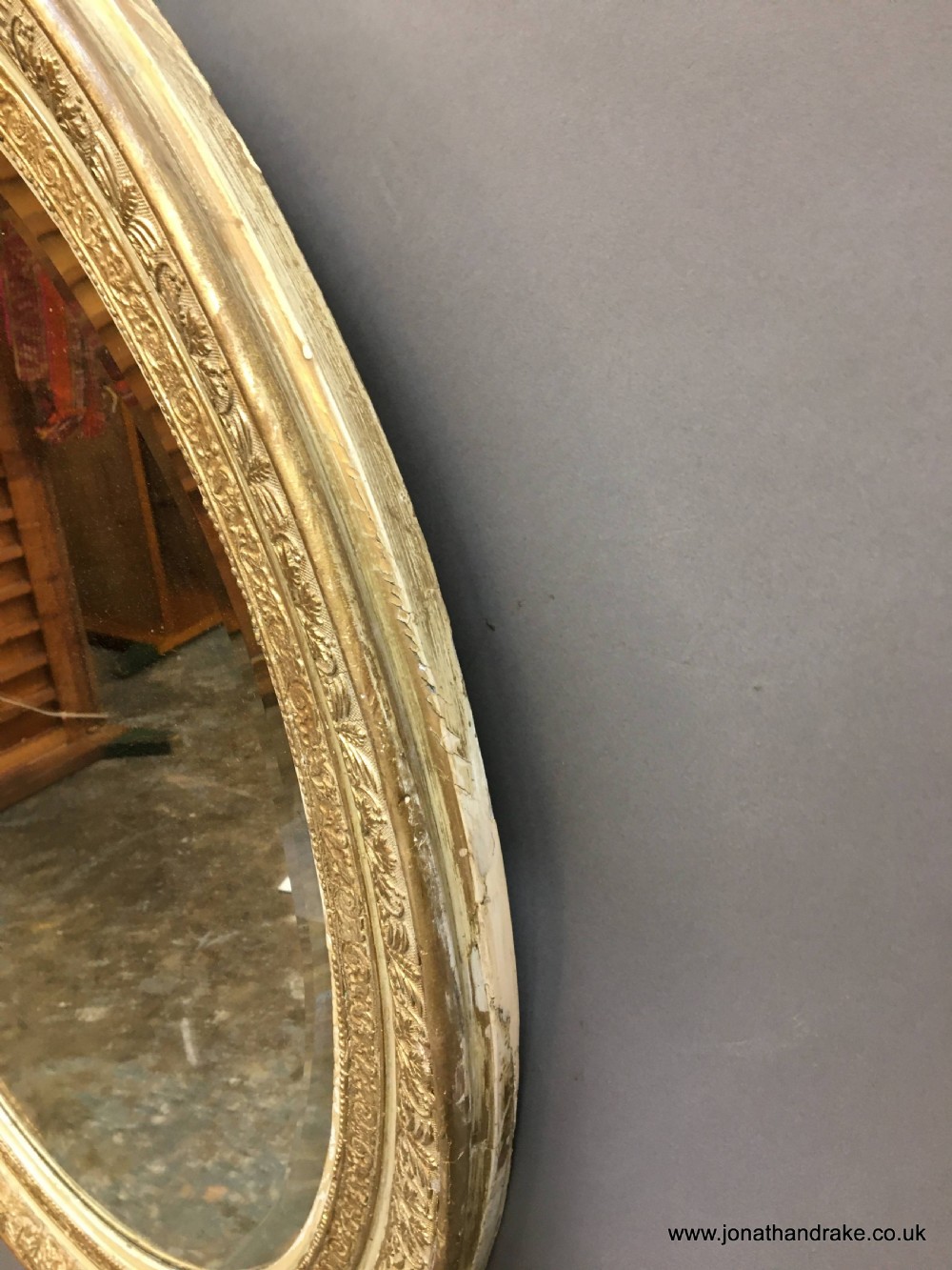 Pair C19th French gilt mirrors View V